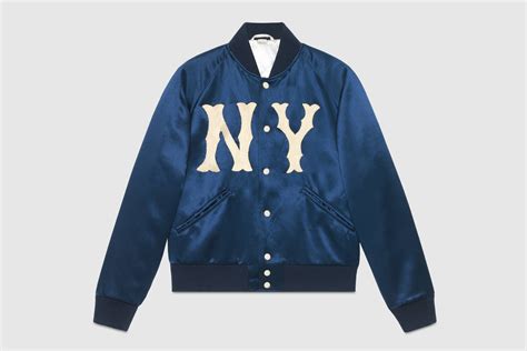 gucci yankees jacket|gucci yankees capsules.